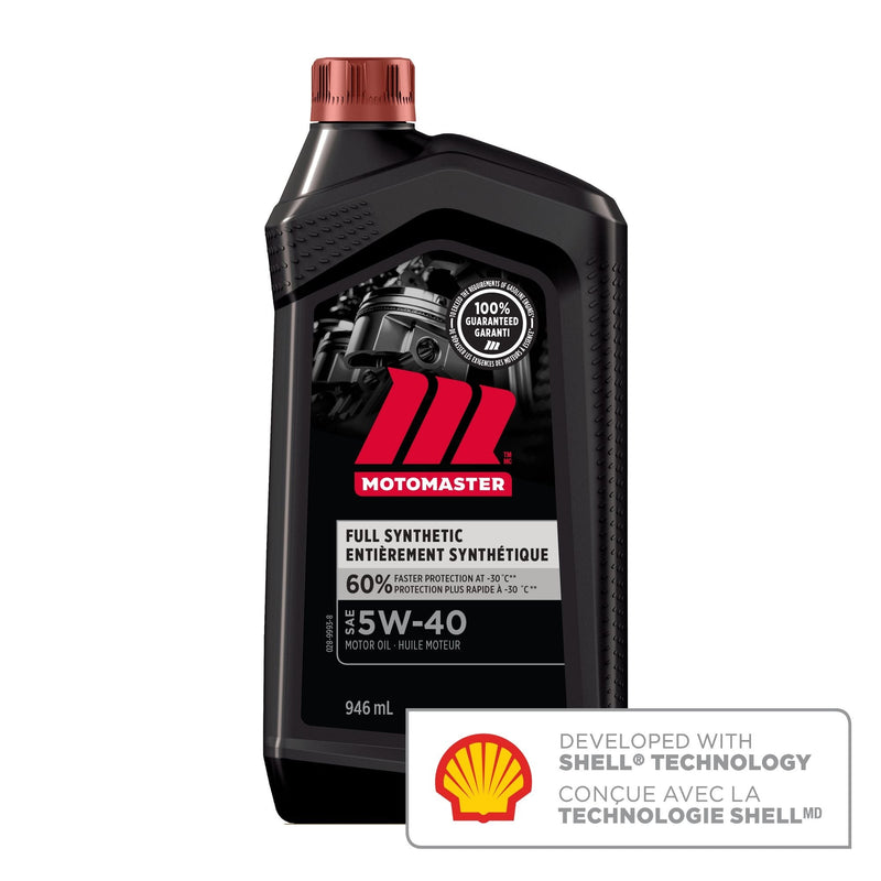 Full Synthetic 5W40 Synthetic Engine/Motor Oil, 946-mL M3S3