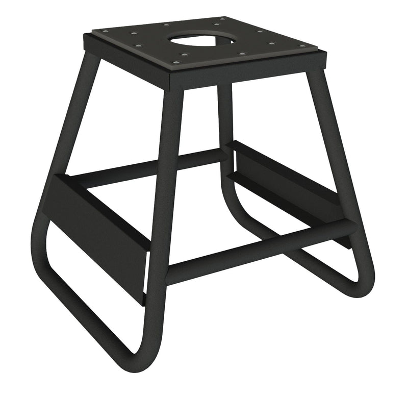 Steel Motorcycle/Dirtbike Stand, 1000-lb Capacity, Black H7Y0