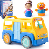 Rachel My First Learning Electronic School Bus with 2 Figures, Music & Sounds Playset, Ages 1+ Y5E7 - product image 1