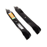 3-in-1, 2-Blade Replacement Set for 42-in Lawn Tractor Cutting Decks, Black N8U5 - product image 2