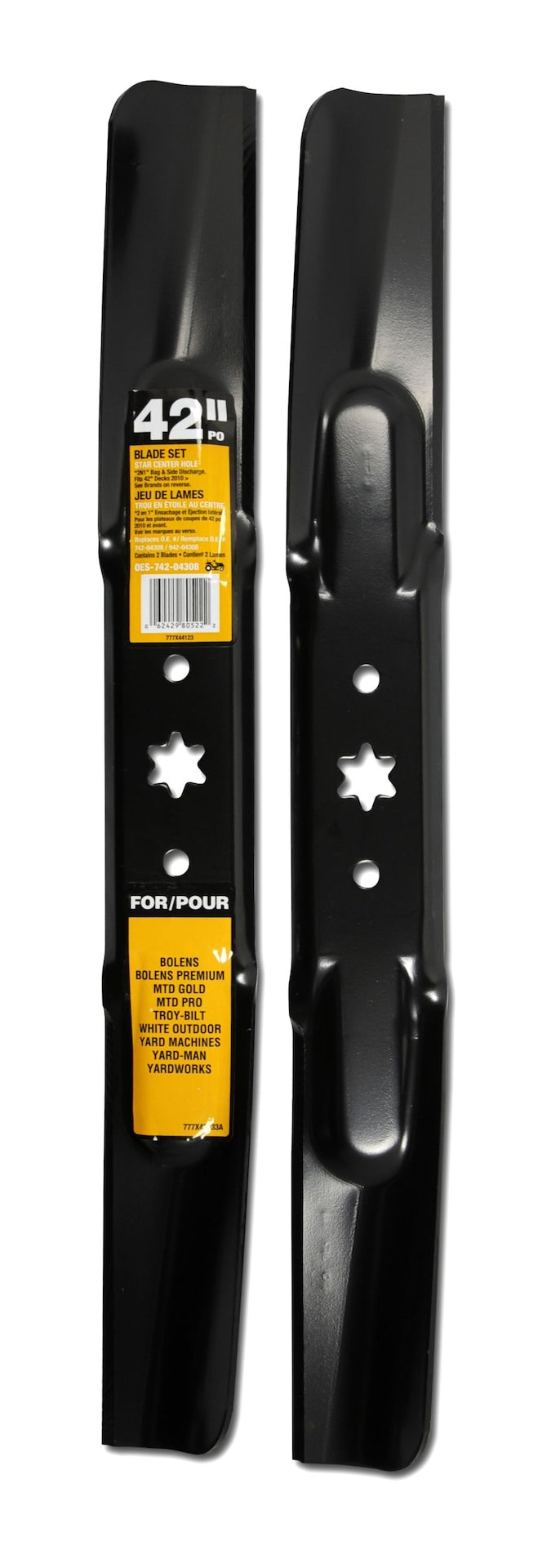 Lawn Tractor 2-in-1 2-Blade Set, 6-Point Star Mount, 42-in E2G2 - product image 2