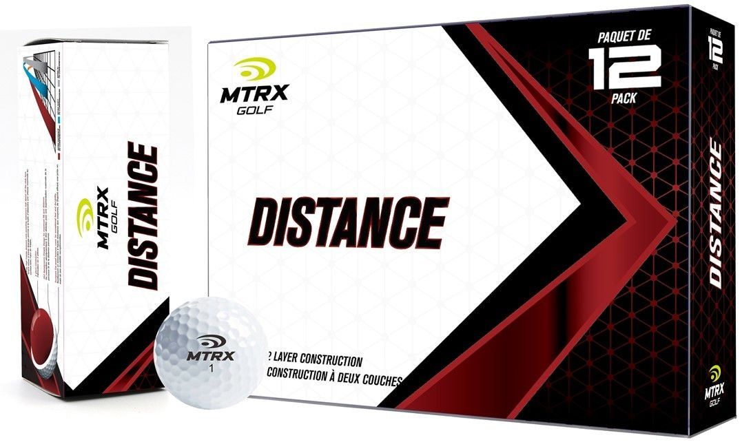 Distance Golf Balls, White, 12-pk R6H9 - product image 1