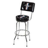 Swivel Bar Stool with Backrest H1V4 - product image 1