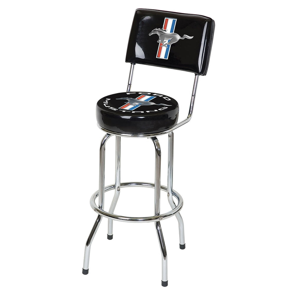 Swivel Bar Stool with Backrest H1V4 - product image 1