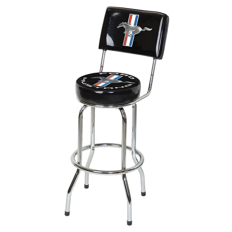 Swivel Bar Stool with Backrest H1V4