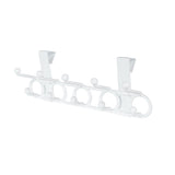 Plastic 10-Hook Over the Door Hook, White, 18.5-in M6K6 - product image 1