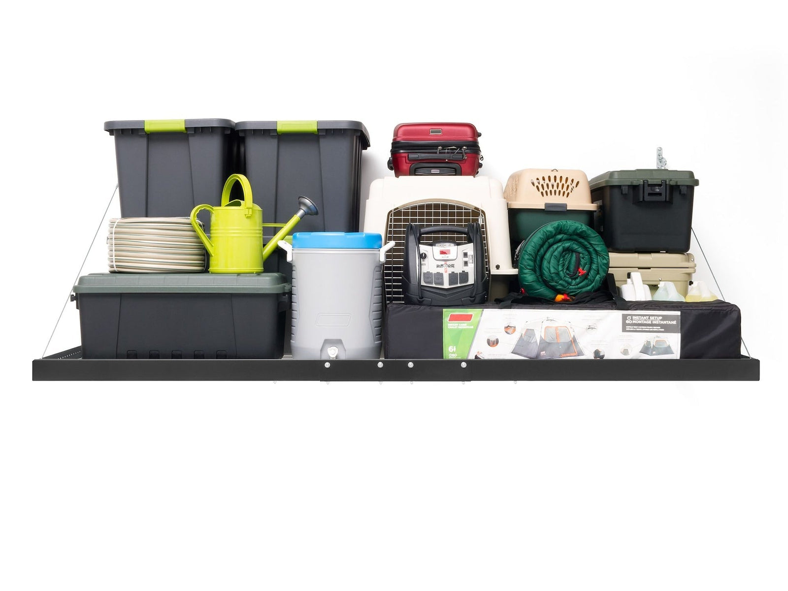 Pro Series Wall Mounted Heavy-Duty Steel Shelf, 600-lb Capacity, 4-ft x 8-ft F7M1 - product image 3