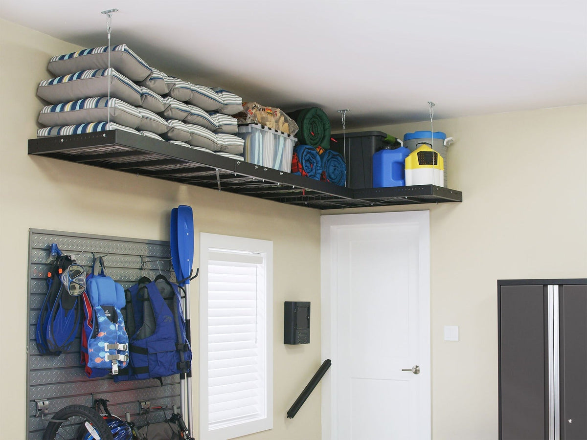Pro Series Wall Mounted Heavy-Duty Steel Shelf, 600-lb Capacity, 4-ft x 8-ft F7M1 - product image 8