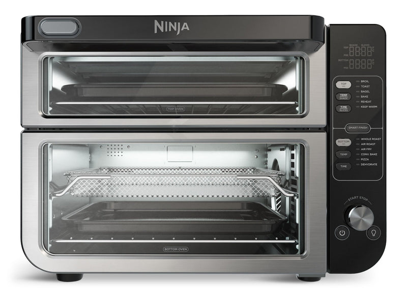 Double Door 12-in-1 Countertop Electric Convection Oven & Air Fryer with FLEXDOOR J4T1