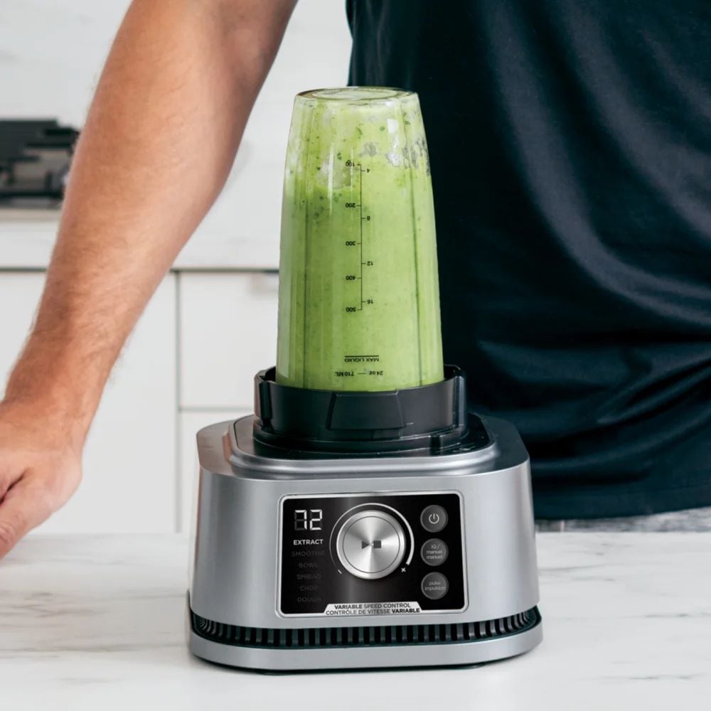 Foodi Power Blender & Processor System with Smoothie Bowl Maker & Nutrient Extractor, Silver, 1400W X2A4 - product image 8