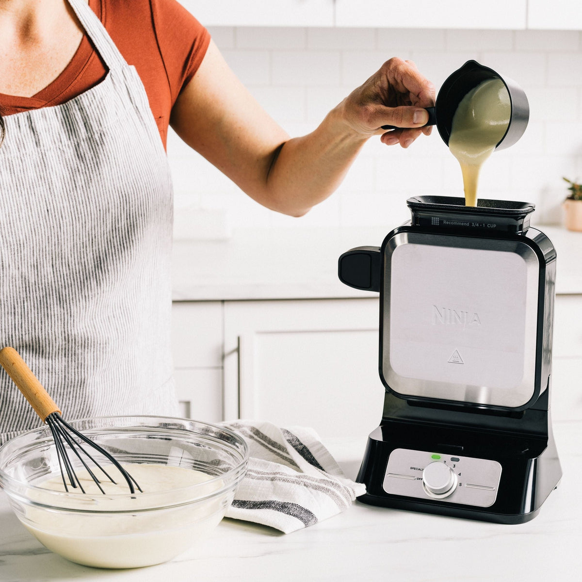 Neverstick 5-Shade Setting Waffle Maker L0J0 - product image 7