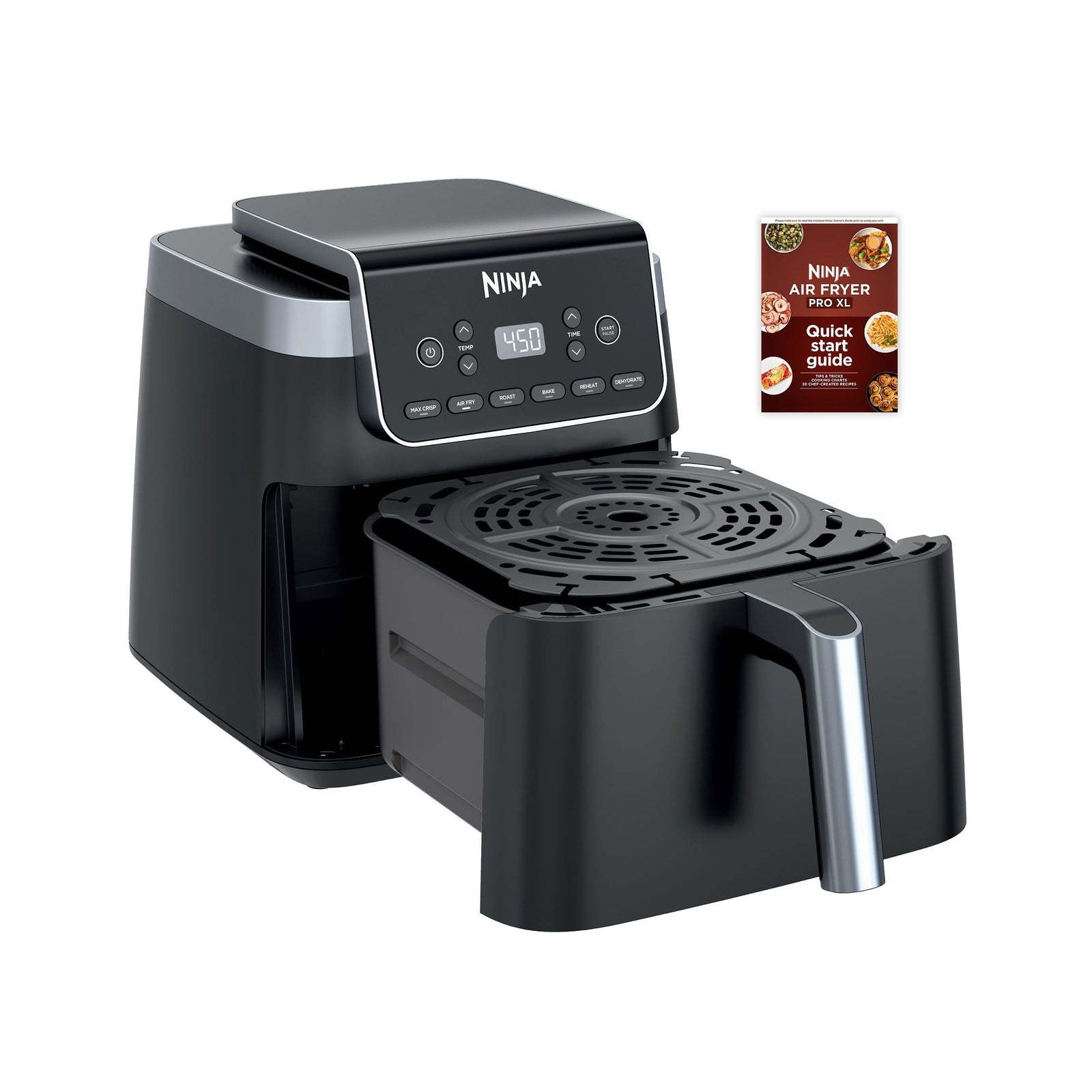 Pro XL 6-in-1 Air Fryer with Non-Stick Basket & Recipe Book, 6.5-qt N9M6 - product image 3