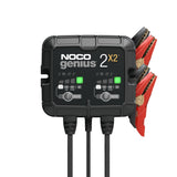 GENIUS2X2 Smart Battery Charger/Maintainer/Desulfator, 2-Bank, 4-Amp, 6V/12V I3F4 - product image 1
