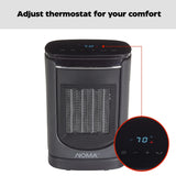Digital Ceramic Desk Heater with LED Display A6G1 - product image 3