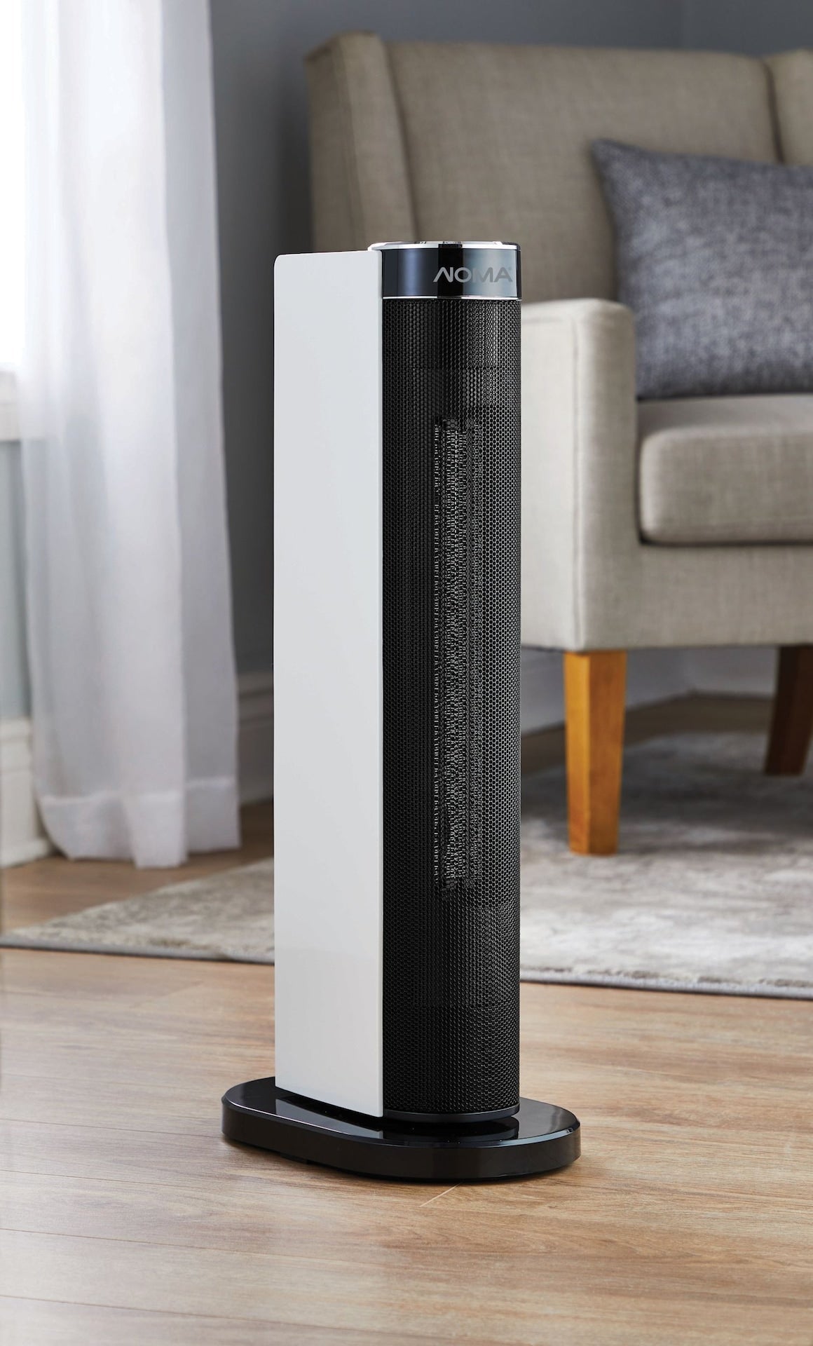 Digital Tower Ceramic Heater withRemote Control & Thermostat, 1500W, White, 24-in N1R1 - product image 8