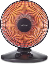 Oscillating Parabolic Dish Portable Radiant Electric Space Heater, 1000W, Black H1W1 - product image 3