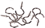 Cup Hooks Set, Nickel, 7/8-in, 40-pk T7E3 - product image 1