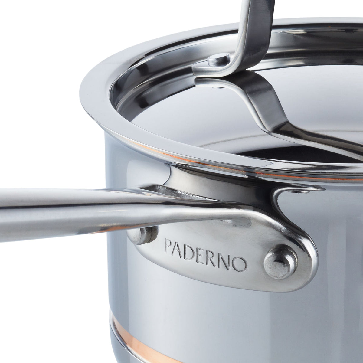5-Ply Copper Core Stainless Steel Cookware Set, Oven Safe, 12-pc G3V4 - product image 7