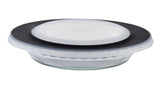 Glass Pie Plate with Lid, 9-in, 1.4-qt E8I9 - product image 1