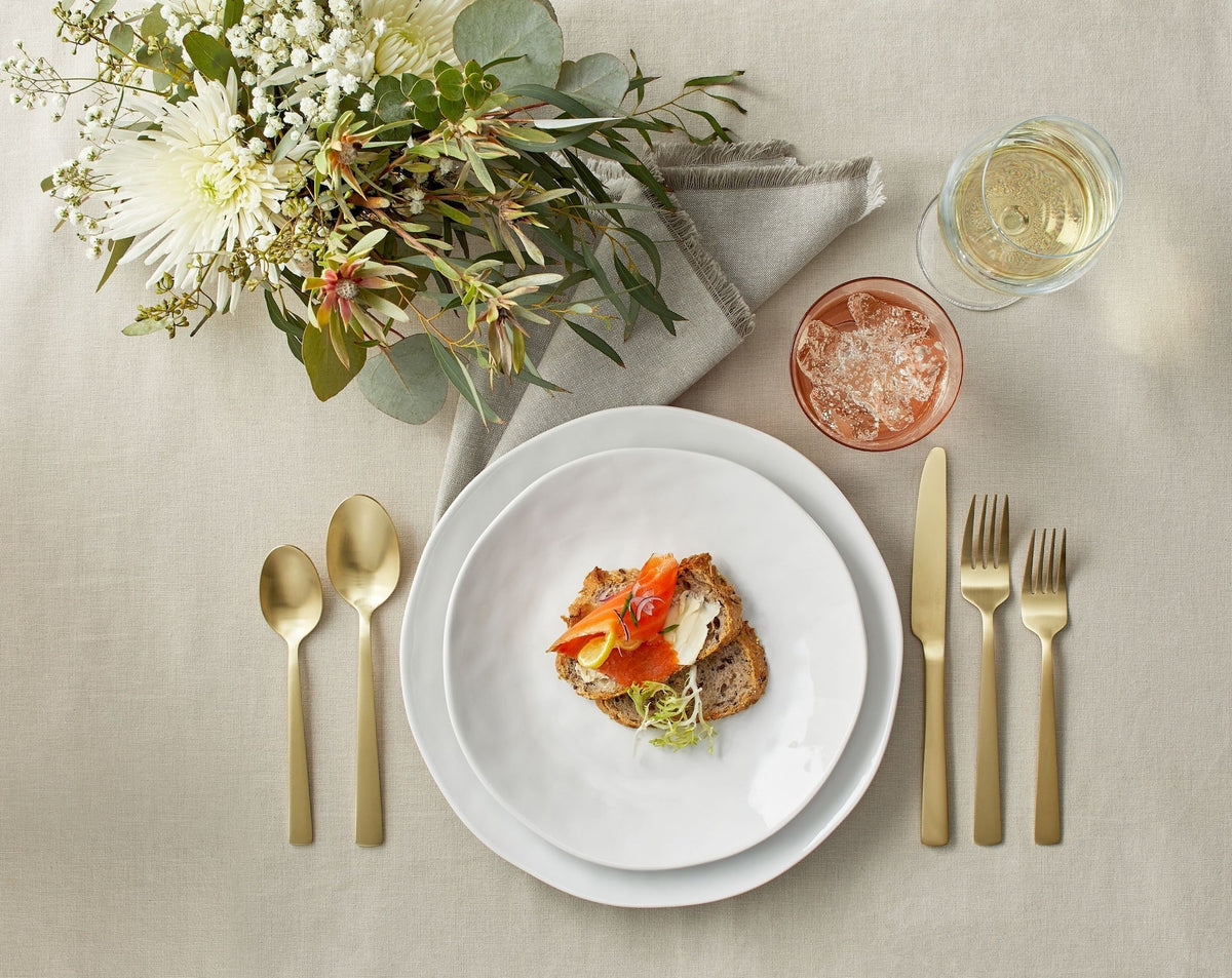 Summerside Champagne Matte Stainless Steel Flatware Set, Serves 4, 20-pc C6X9 - product image 6