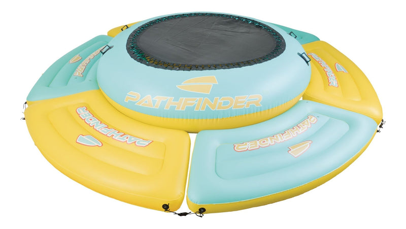 Inflatable Water Trampoline, 9.2-ft P9J1