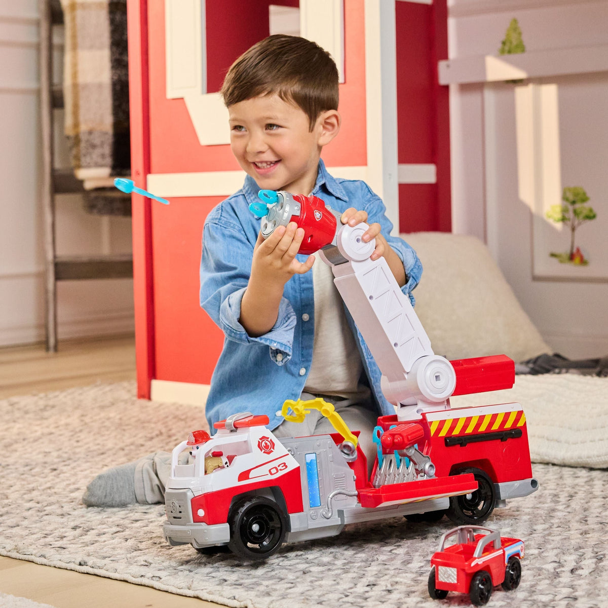 Fire Rescue Deluxe Playset for Ages 3+, 14-pc P8T5 - product image 5