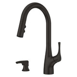 Arvada Pull-Down Kitchen Faucet, Matte Black P0X0 - product image 1