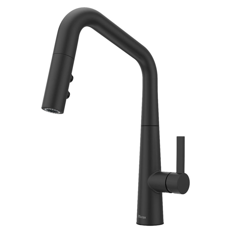 Buxton Pull-Down Kitchen Faucet, Matte Black T5J0