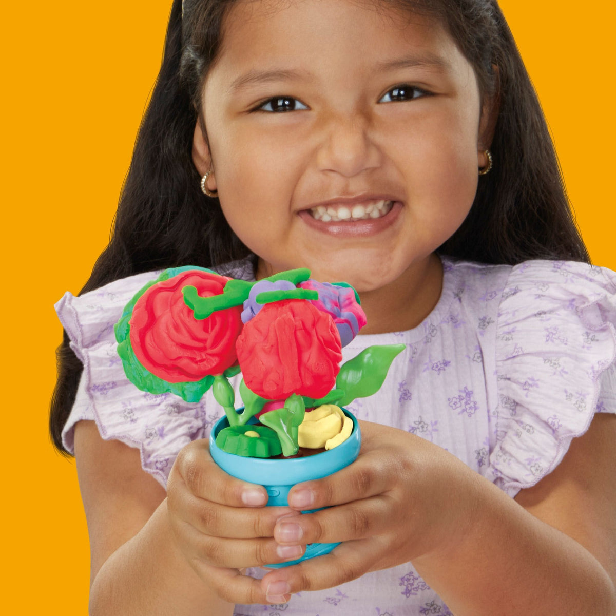 Toy Flower Garden Playset for Sensory Play T4G4 - product image 3