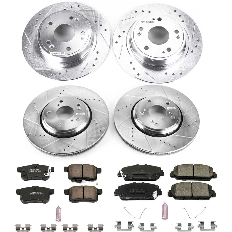 Z23 Evolution Sport Performance Brake Kit - Front & Rear (Part# K6000 - K16000) D4D0
