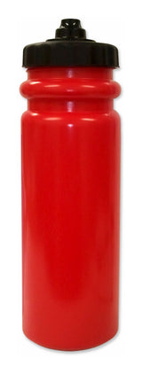 Squeeze Hockey/Sports Water Bottle, Red, 28.7-oz K3Y2 - product image 1