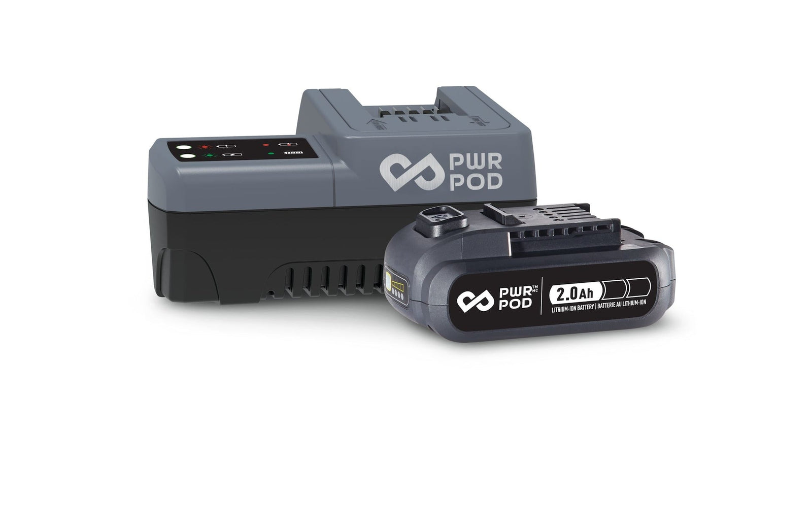 POD 20V MAX 2.0 Ah Battery & Charger Starter Kit K5L8 - product image 1