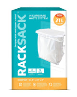 Rack Sack Expandable Kitchen Garbage Bag Holder, Fits 15-L or 21-L bags, Includes 5 bags H8U4 - product image 3