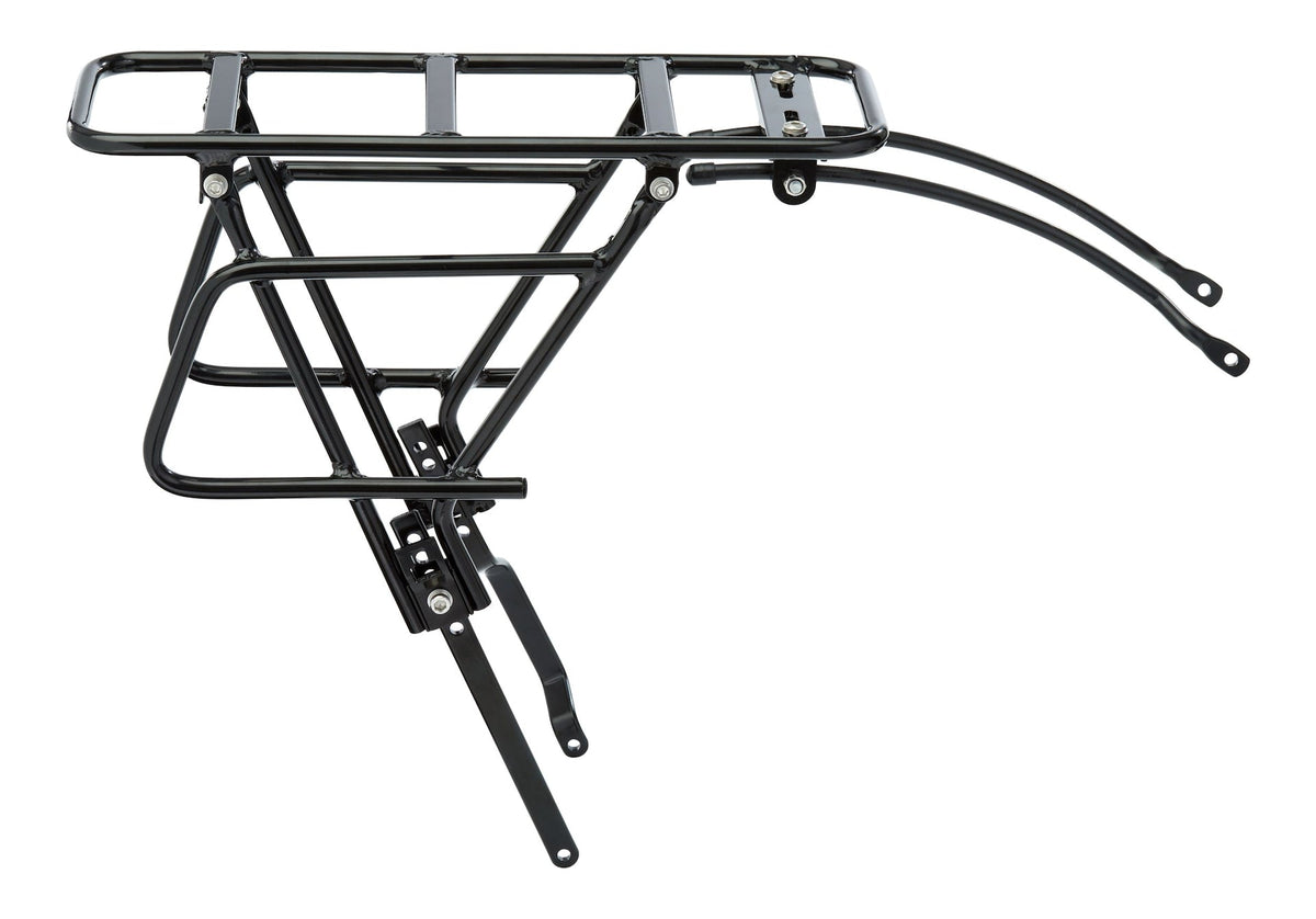 Adjustable Rear Bike Rack, Lightweight, Aluminum, Black Z3D5 - product image 3