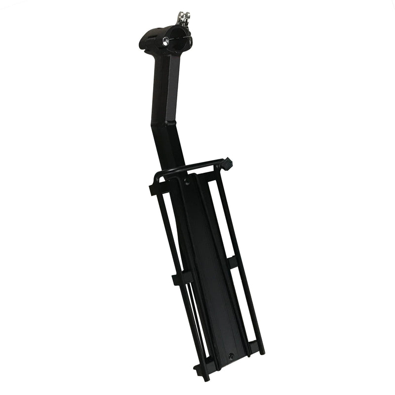 Alloy Seat Bike Cargo Rack, Black P2I9