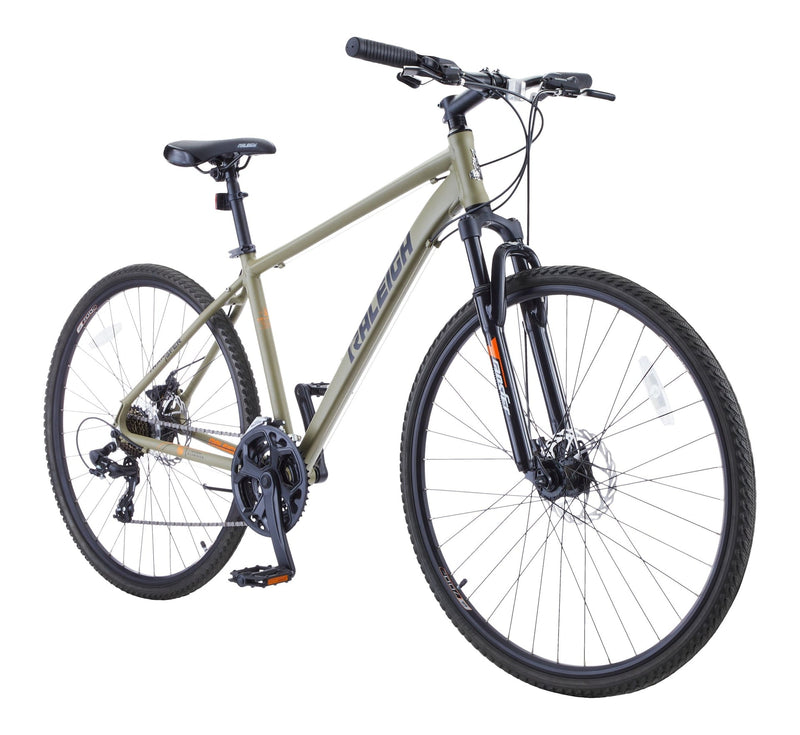 Encounter Hybrid Bike with Alloy Disc Brakes, 700C, Grey M2V5