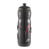 High Flow Valve Bike Water Bottle, Black T5R5 - product image 1