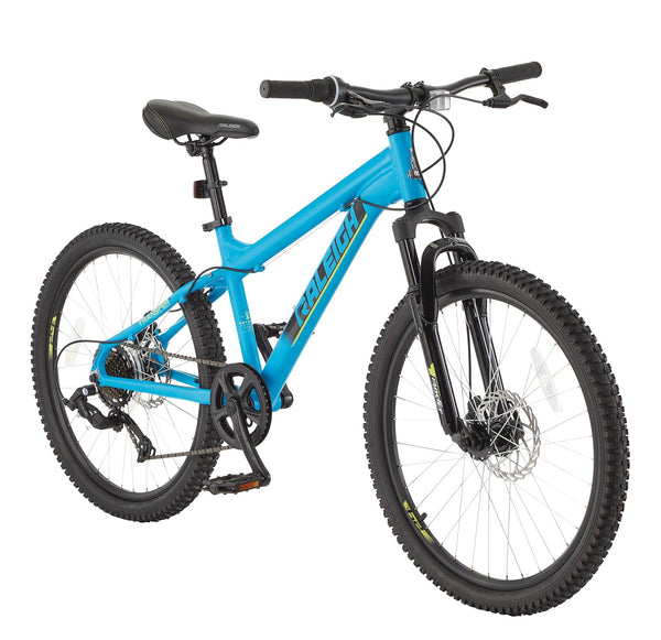 Rockwood Youth Hardtail Mountain Bike, 24-in Wheel, Blue C2L8