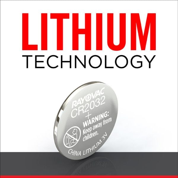 CR2032 Lithium Coin Batteries, 8-ct X8F0 - product image 3