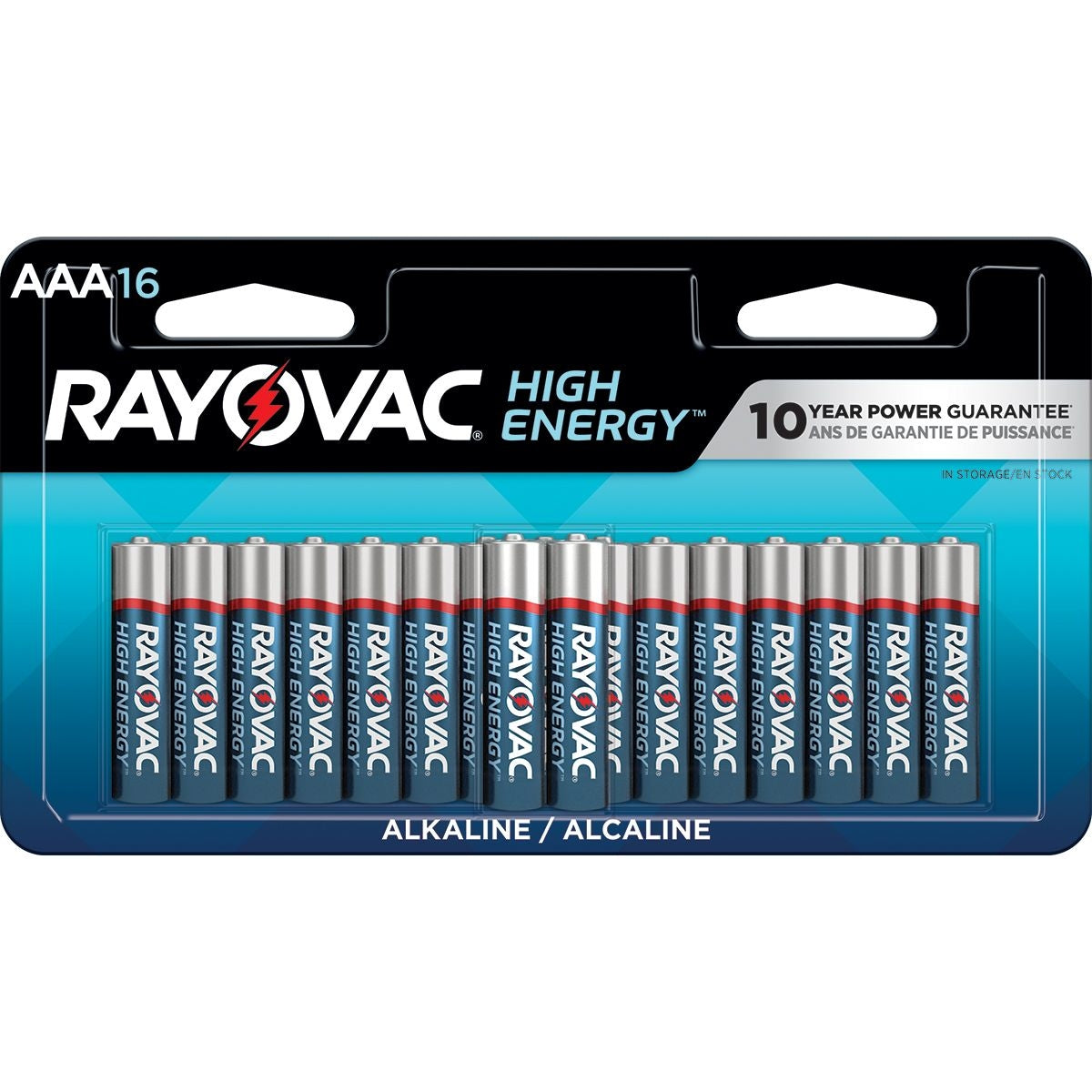 HIGH ENERGY AAA Alkaline Batteries, Long Lasting, All Purpose, 16-pk L6T1 - product image 2