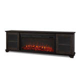 Flame Benjamin Landscape Electric Fireplace TV Stand, 81-in, 1500W, Includes Remote Control, Weathered Wood I7K3 - product image 1