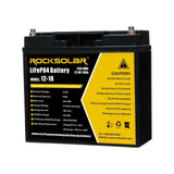 12V 18Ah Deep Cycle Lithium (LiFePO4) Battery D3I2 - product image 1