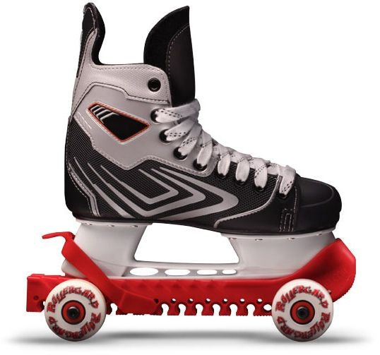 Hockey Skate Guards with Wheels, Red W4O5 - product image 1