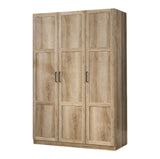3 Door Wardrobe, Shaker Oak C1K2 - product image 1