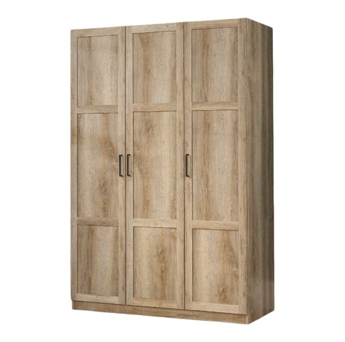 3 Door Wardrobe, Shaker Oak C1K2 - product image 1