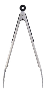 Stainless Steel Tongs with Locking Mechanism, 12-in E6O9 - product image 1