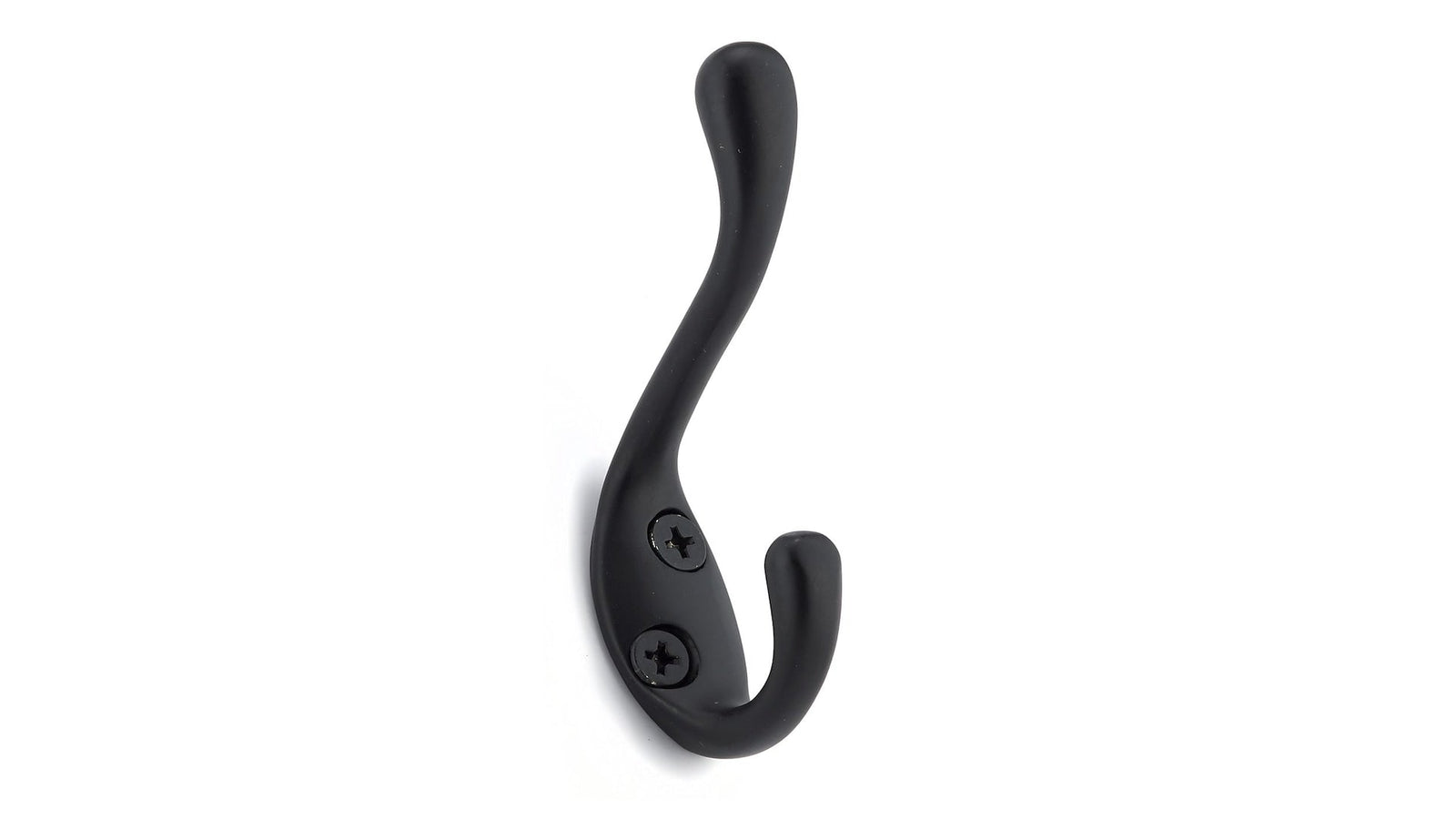 Single Hook, 3.5", Matte Black, 3pk J4W9 - product image 1
