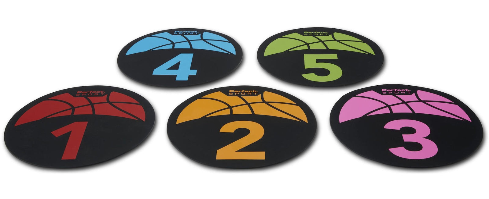 Shot Spotz Indoor/Outdoor Numbered Basketball Training Markers with Digital Timer E2Z5 - product image 2