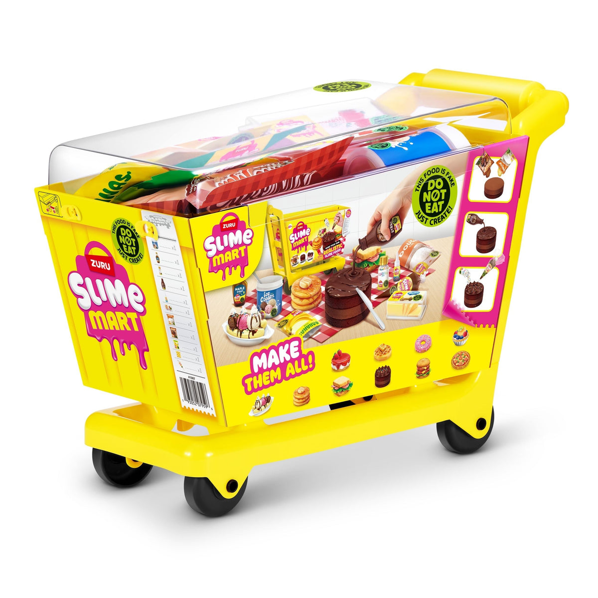 Mart Shopping Cart Series 1, Playset, Yellow R5X8 - product image 2