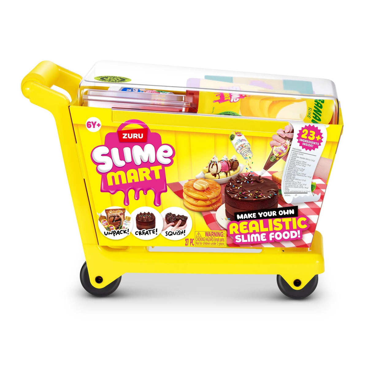 Mart Shopping Cart Series 1, Playset, Yellow R5X8 - product image 3